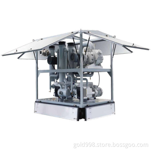 Vacuum Air Pumping Unit of waste oil/used oil recycling machine